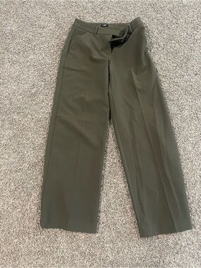 Express Editor Olive Dress Pants